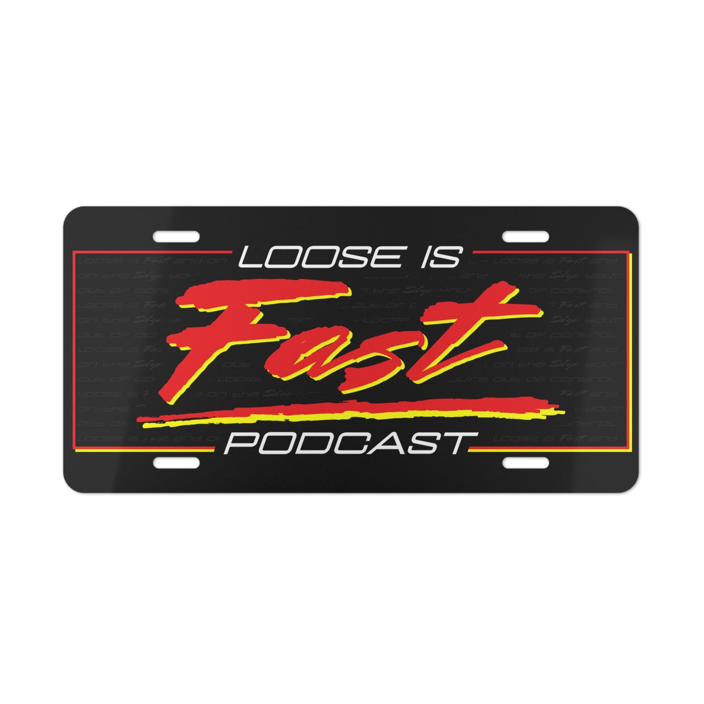 LIF Vanity License Plate